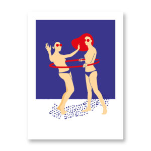 Promiscuity - Stampa su carta 21x30 o 30x40 cm. Illustrazione di Maria Martini.